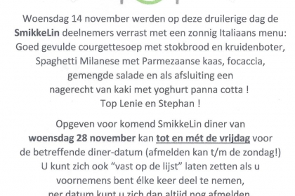 Italiaanse warmte bij SmikkeLin