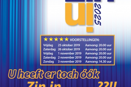 WE KOMEN ERAAN ...EN HEBBEN ER "ZIN IN...." 