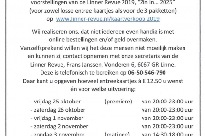 Wij hebben er... ZIN IN...