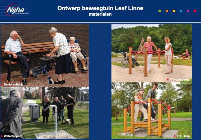 Beweegtuin met ontmoetingsplek