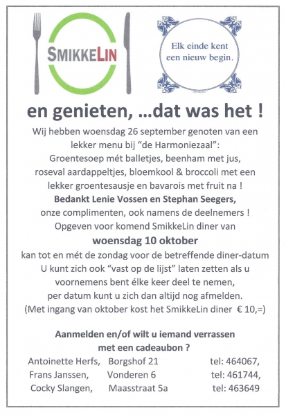 Een nieuwe frisse start....