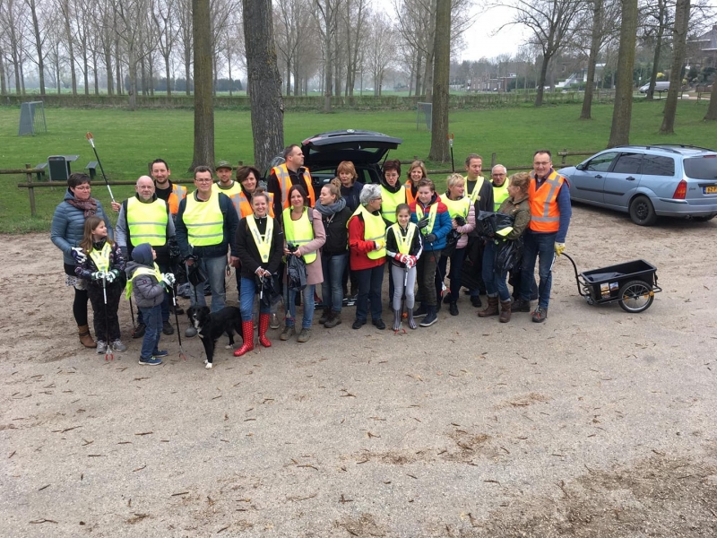 23 Maart: Opruim actie onder leiding van Leef Linne!