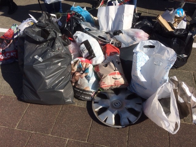 Cheque voor de Basisschool de Triangel