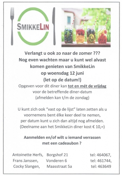 Verlangt u ook zo naar de zomer ??