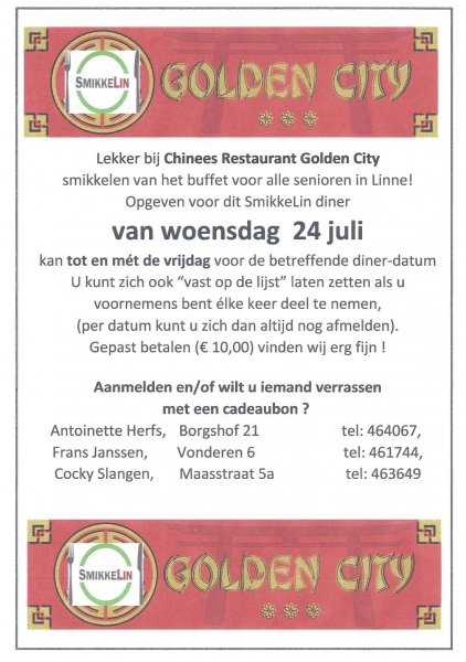 U bent van harte welkom !!
