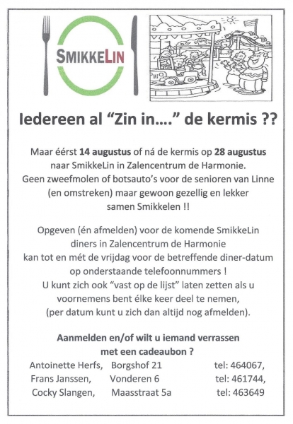 Heeft u er ook....Zin in ??