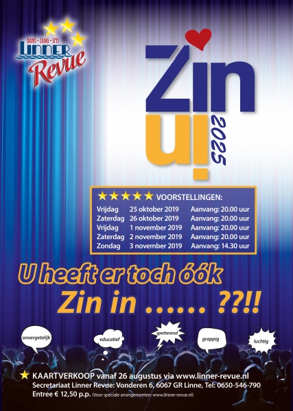 WE KOMEN ERAAN ...EN HEBBEN ER "ZIN IN...." 