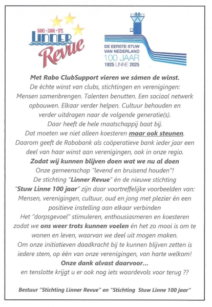 Rabo Clubsupport !!