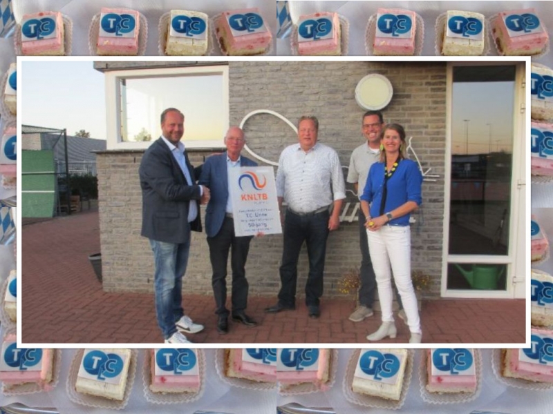 Geslaagd jubileumfeest bij TC Linne!