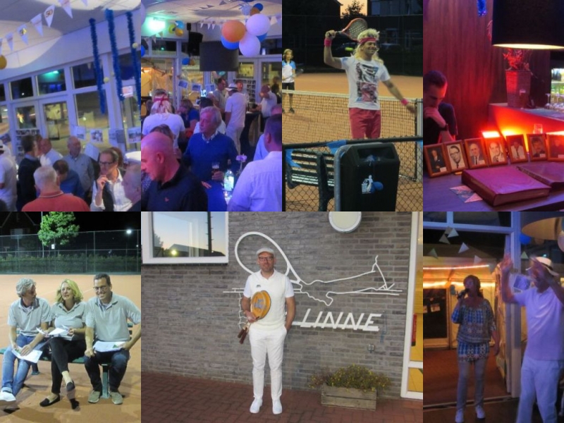 Geslaagd jubileumfeest bij TC Linne!