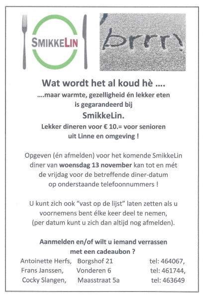 Wat wordt het al koud he ??