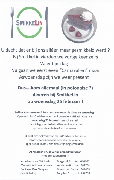 Het is maar dat u het weet ....
